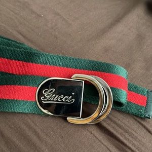 MENS GUCCI BELT VINTAGE ONE SIZE FITS ALL